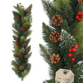 girlanda-swiateczna-choinkowa-sztuczna-gesta-lancuch-szyszki-premium-115-cm
