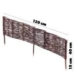 palisada-ogrodowa-wiklinowa-obrzeze-trawnikowe-plotek-120x40-cm-wysoka-plot-kolor-brazowy