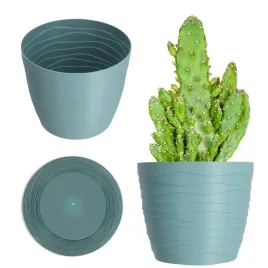 doniczka-donica-oslonka-na-kwiaty-zielona-okragla-13cm-plastikowa