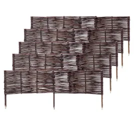 palisada-ogrodowa-wiklinowa-obrzeze-trawnikowe-plotek-100x40-cm-zestaw-5szt