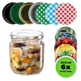 6x-sloik-425-ml-sloiki-400-ml-na-przetwory-miod-szklany-zakretki-fi-82