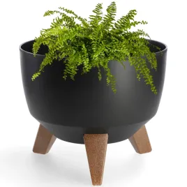 doniczka-donica-na-kwiaty-24-cm-oslonka-wklad-nozki-kwietnik-czarna