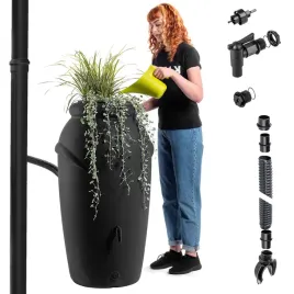 zbiornik-na-deszczowke-210l-wode-beczka-pojemnik-z-kranem-doniczka-zestaw