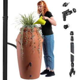 zbiornik-na-deszczowke-210l-wode-beczka-pojemnik-z-kranem-doniczka-zestaw