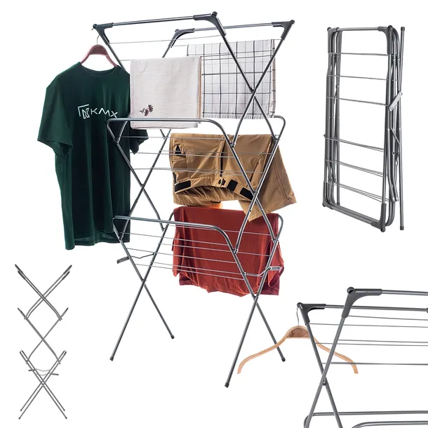 suszarka-na-pranie-ubrania-stojaca-pionowa-waska-skladana-balkonowa-stan-nowy-model-suszarka-na-pranie