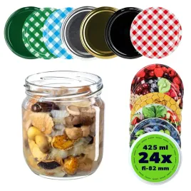 24x-sloik-szklany-425-ml-sloiki-400-ml-na-przetwory-miod-zakretki-fi-82