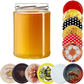 8x-sloik-540-ml-500-ml-sloiki-na-miod-przetwory-zakretki-wieczka-fi-82