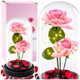 wieczna-roza-w-kopule-2-roze-z-oswietleniem-led-prezent-dzien-kobiet