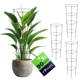 podpora-pierscieniowa-do-roslin-kwiatow-90-cm-drabinka-ogrodowa-metal-3-szt