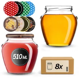 8-szt-sloik-510-ml-sloiki-amfora-na-miod-przetwory-szklany-zakretki-fi-82