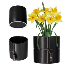 doniczka-ceramiczna-donica-oslonka-czarna-na-kwiaty-doniczke-okragla-17-cm