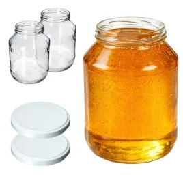 2x-sloik-szklany-sloiki-25l-sloj-na-miod-przetwory-nalewki-zakretki-fi100