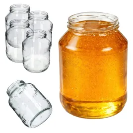 4x-sloik-25-l-sloiki-sloj-na-miod-przetwory-ogorki-nalewki-szklany-fi-100