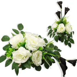 stroik-na-cmentarz-pomnik-grob-sztuczne-kwiaty-wiazanki-roza-wazon-bukiet