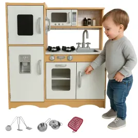 kuchnia-drewniana-dla-dzieci-xxl-biala-akcesoria-do-kuchni-swiatlo-led