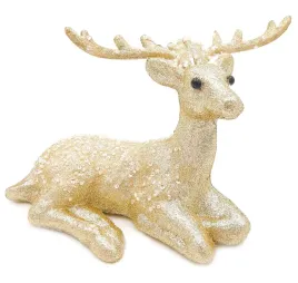 renifer-ozdobny-brokatowy-jelonek-zloty-figurka