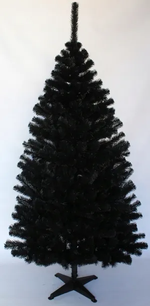 choinka-sztuczna-czarna-200-cm-bardzo-gesta-stojak-stan-opakowania-oryginalne