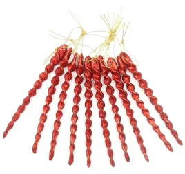 zawieszki-sople-na-choinke-czerwone-10-sztuk