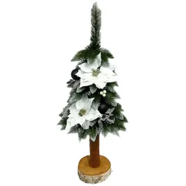 choinka-sztuczna-na-pniu-ozdobiona-110-cm-choinka-osniezona-z-ozdobami