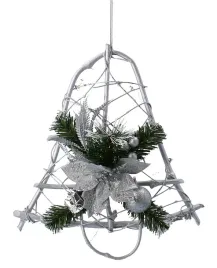dzwonek-drewniany-srebrny-dekoracyjny-stroik-30-cm