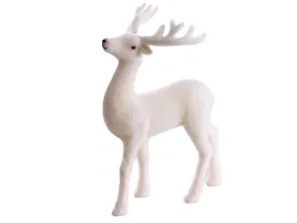 renifer-swiateczny-bialy-figurka-do-stroika-jelonek-ozdobny-welurowy-21-cm