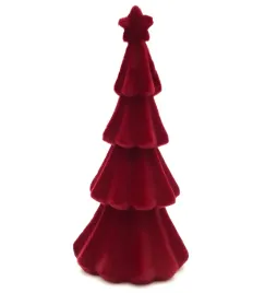 choinka-sztuczna-z-gwiazda-welurowa-czerwona-20-cm