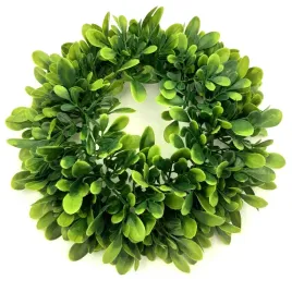 wianek-stroik-dekoracyjny-bukszpan-kwiaty-23-cm