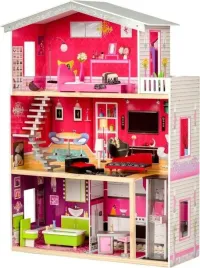 drewniany-domek-dla-lalek-z-winda-mebelki-lalka-ecotoys