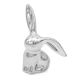 kroliczek-wielkanocny-zajac-srebrny-dekoracja-swiateczna-figurka