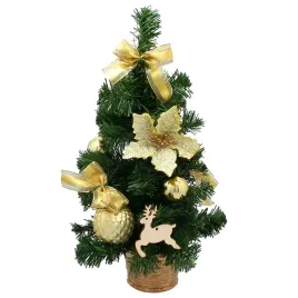 choinka-sztuczna-udekorowana-40cm-choinka-w-doniczce-zlote-dekoracje