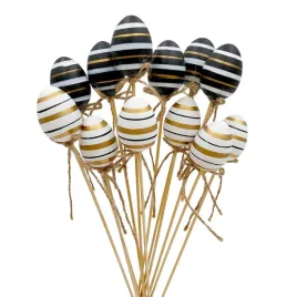 jajka-na-piku-dekoracja-glamour-jajka-dekoracyjne-czarne-biale-zlote-12szt