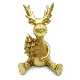 renifer-swiateczny-zloty-figurka-dekoracyjna-do-stroika-kompozycji-13cm