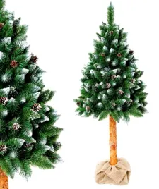 choinka-sztuczna-na-pniu-oszroniona-sosna-diamentowa-szyszki-snieg-100-cm
