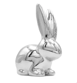 kroliczek-wielkanocny-krolik-ceramiczny-srebrny-figurka-dekoracyjna