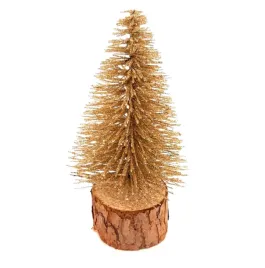 choinka-sztuczna-na-pniu-z-brokatem-15cm-zlota
