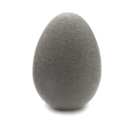 jajko-wielkanocne-flokowane-szare-figurka-dekoracyjna-10-cm
