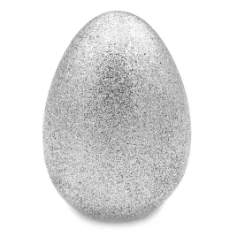 jajko-wielkanocne-duze-flokowane-srebrne-brokatowe-figurka-16-cm