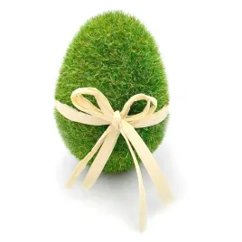 jajko-wielkanocne-jajeczko-flokowane-z-kokardka-zielone-10-cm