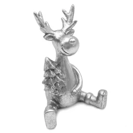renifer-ceramiczny-srebrny-figurka-do-stroika-dekoracja-swiateczna-13cm
