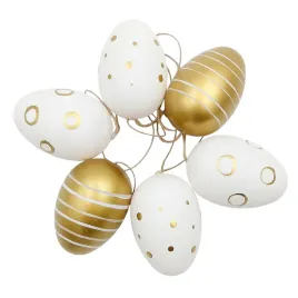 jajka-wielkanocne-zawieszki-jajko-do-zawieszenia-biale-zlote-pisanki-6szt