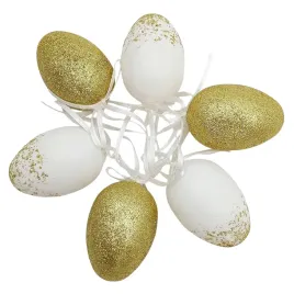 jajka-wielkanocne-zawieszki-jajko-do-zawieszenia-biale-zlote-pisanki-6szt