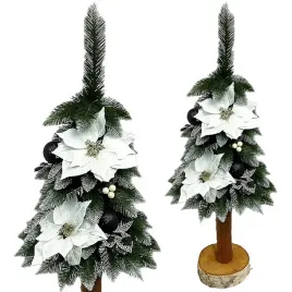 sztuczna-choinka-na-pniu-osniezona-110-cm-choinka-z-ozdobami