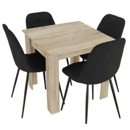 stol-z-4-krzeslami-welur-80x80-dab-sonoma-do-kuchni-jadalni-salonu-loft