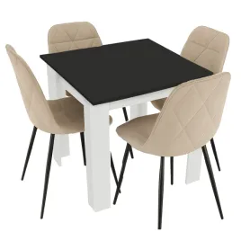 stol-z-4-krzeslami-welur-80x80-czarny-bialy-do-kuchni-jadalni-salonu-loft