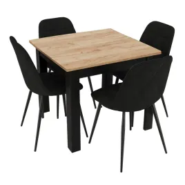 stol-z-4-krzeslami-welur-80x80-craft-czarny-do-kuchni-jadalni-salonu-loft
