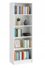 bialy-regal-stojacy-na-ksiazki-40cm-wysoki-skandynawski-slupek-szafa-180cm