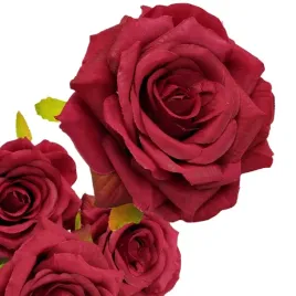 bordowa-roza-wyrobowa-glowka-kwiatu-sztuczne-kwiaty-jak-zywe-do-stroikow
