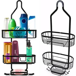 polka-lazienkowa-wiszaca-pod-prysznic-prysznicowa-czarna-podwojna-odporna