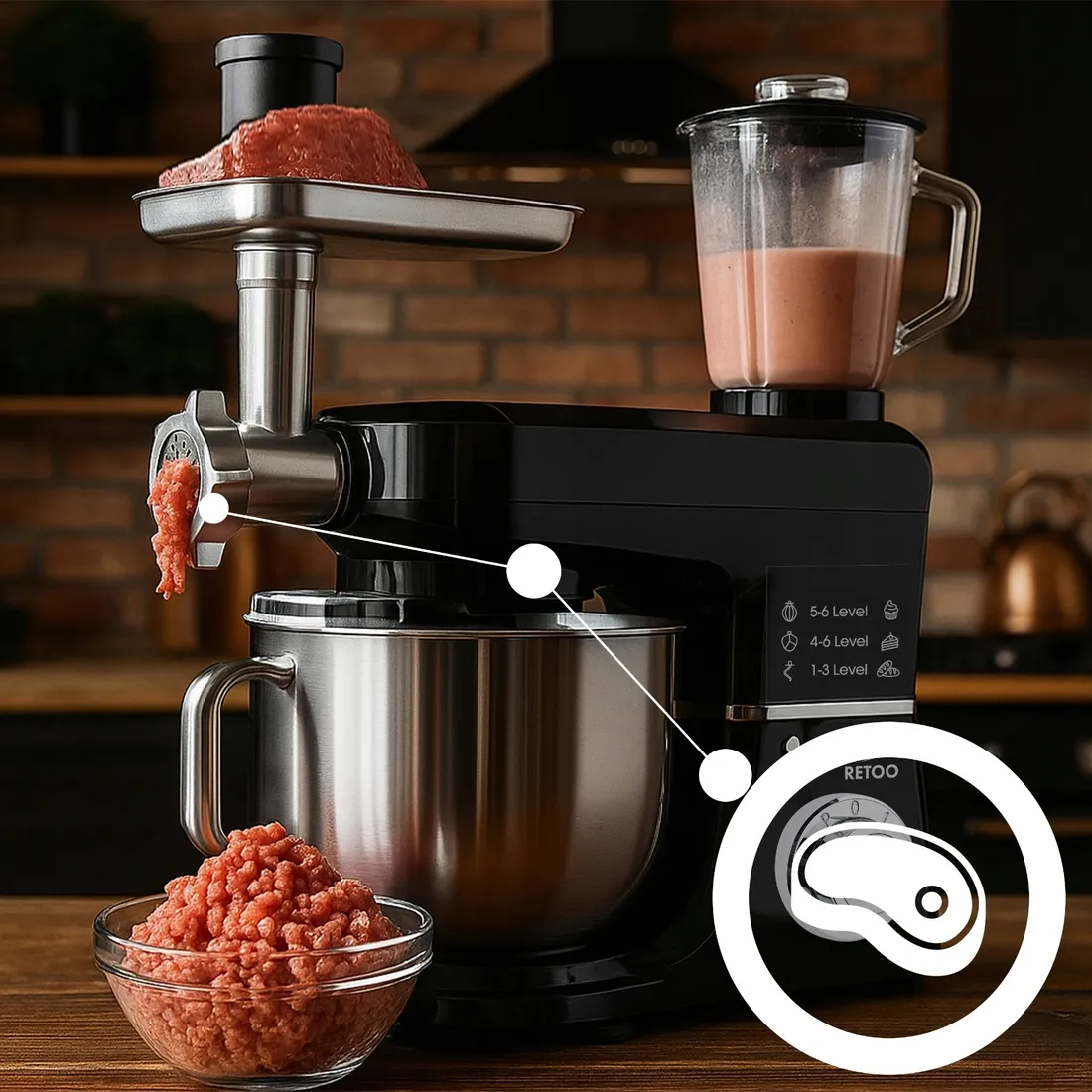 robot-kuchenny-planetarny-z-misa-maszynka-do-miesa-blender-mikser-5w1-3200w-stan-nowy