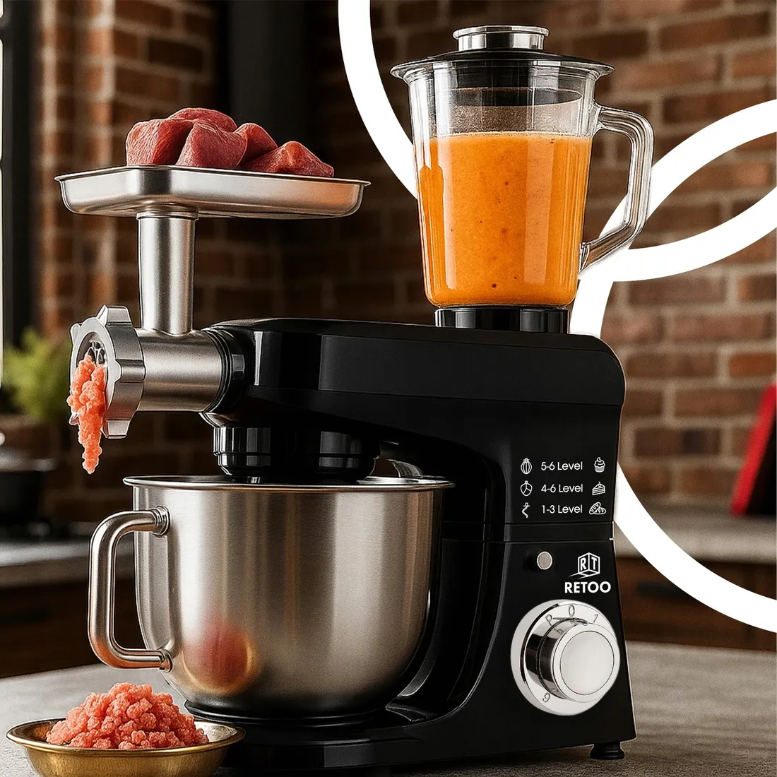 robot-kuchenny-planetarny-z-misa-maszynka-do-miesa-blender-mikser-5w1-3200w-stan-nowy